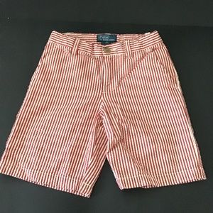 Red and White Striped Shorts  Polo by Ralph Lauren